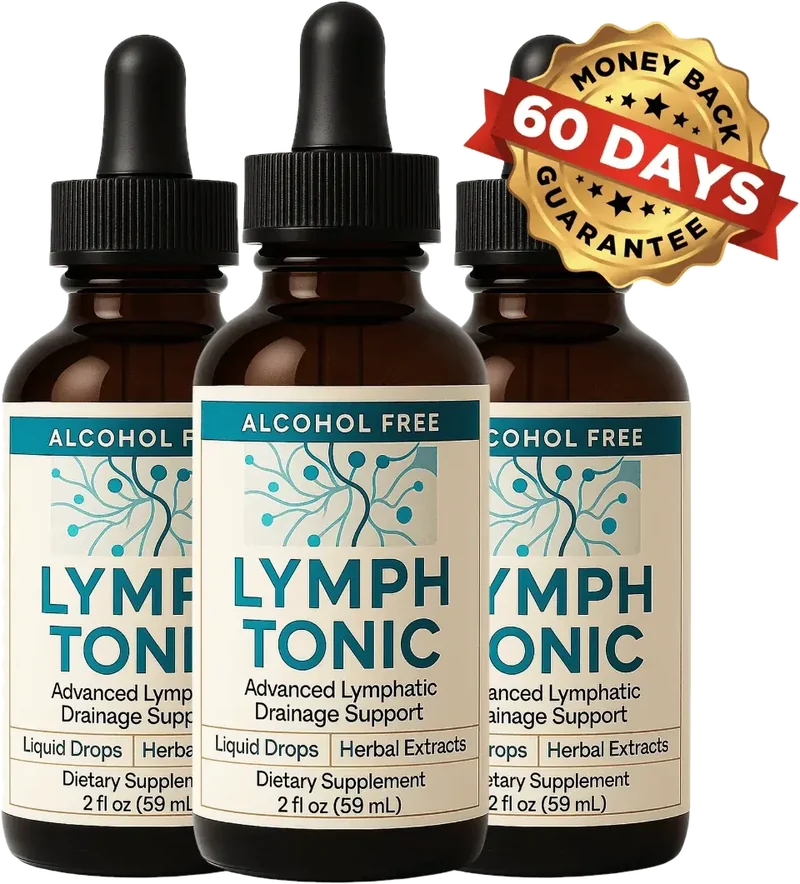 3 bottles of Lymph Tonic